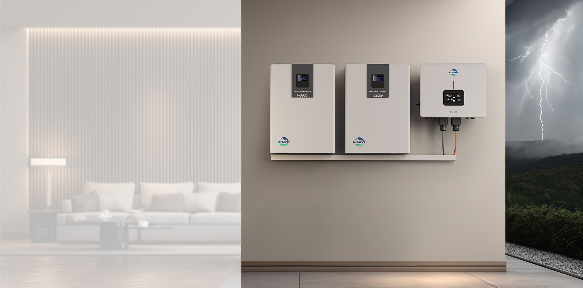 Wall-Mounted Energy Storage