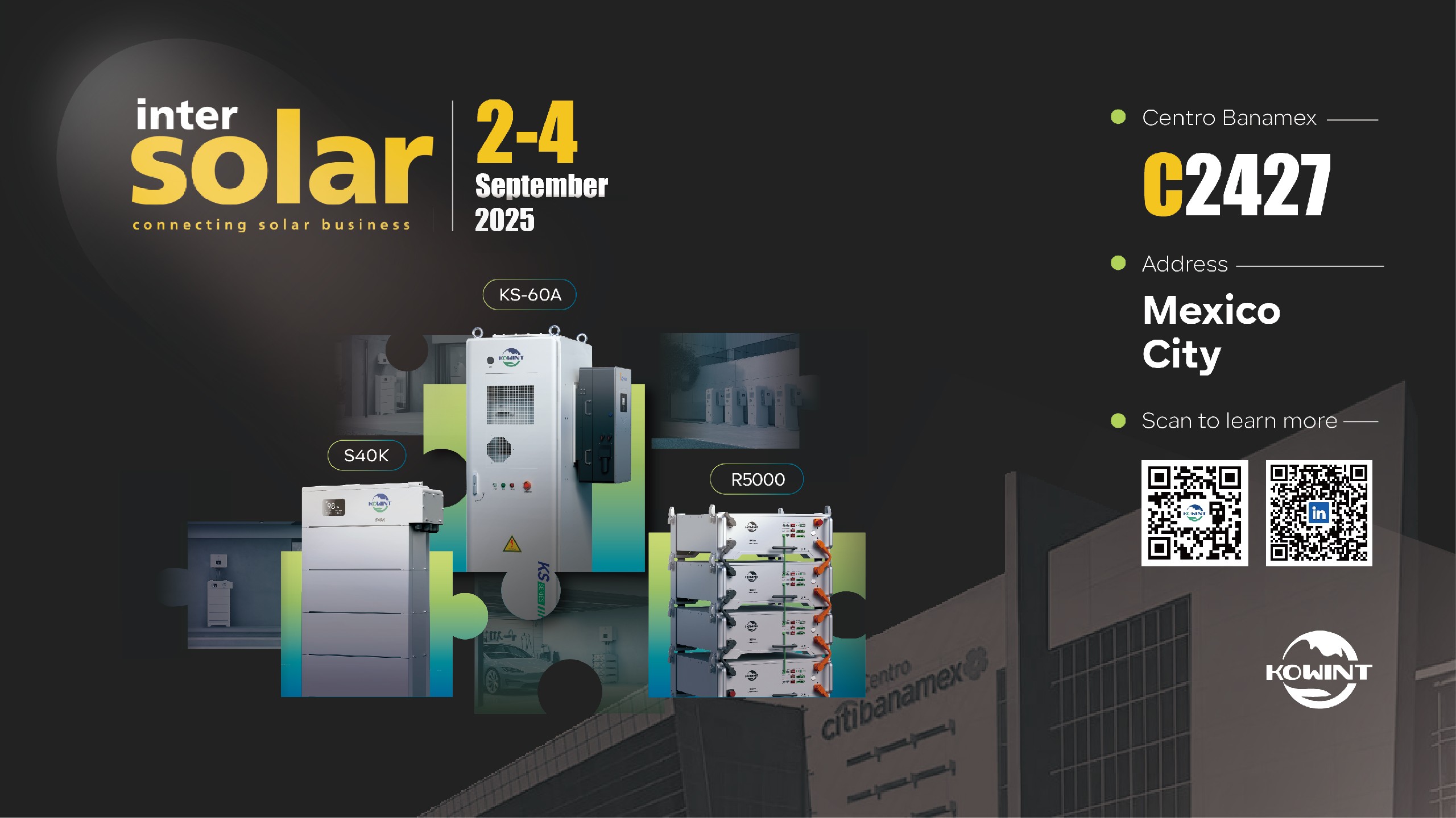 KOWINT ENERGY Invites You to Intersolar Mexico 2025