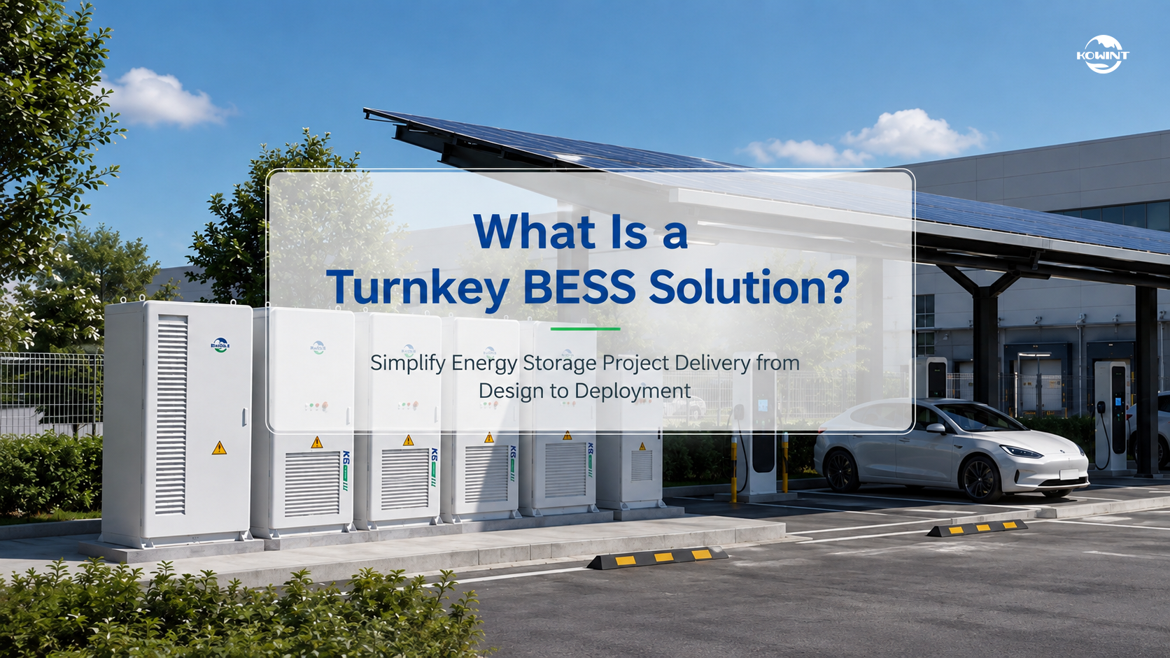 What Is a Turnkey BESS Solution? What Is a Turnkey BESS Solution?