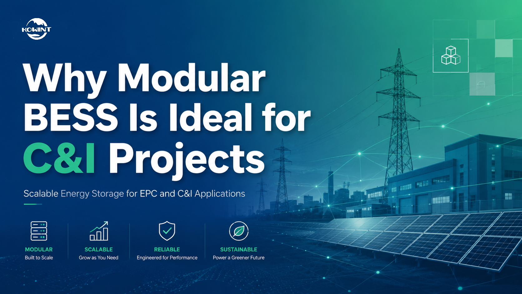 Why Modular BESS Is Ideal for C&I Projects?